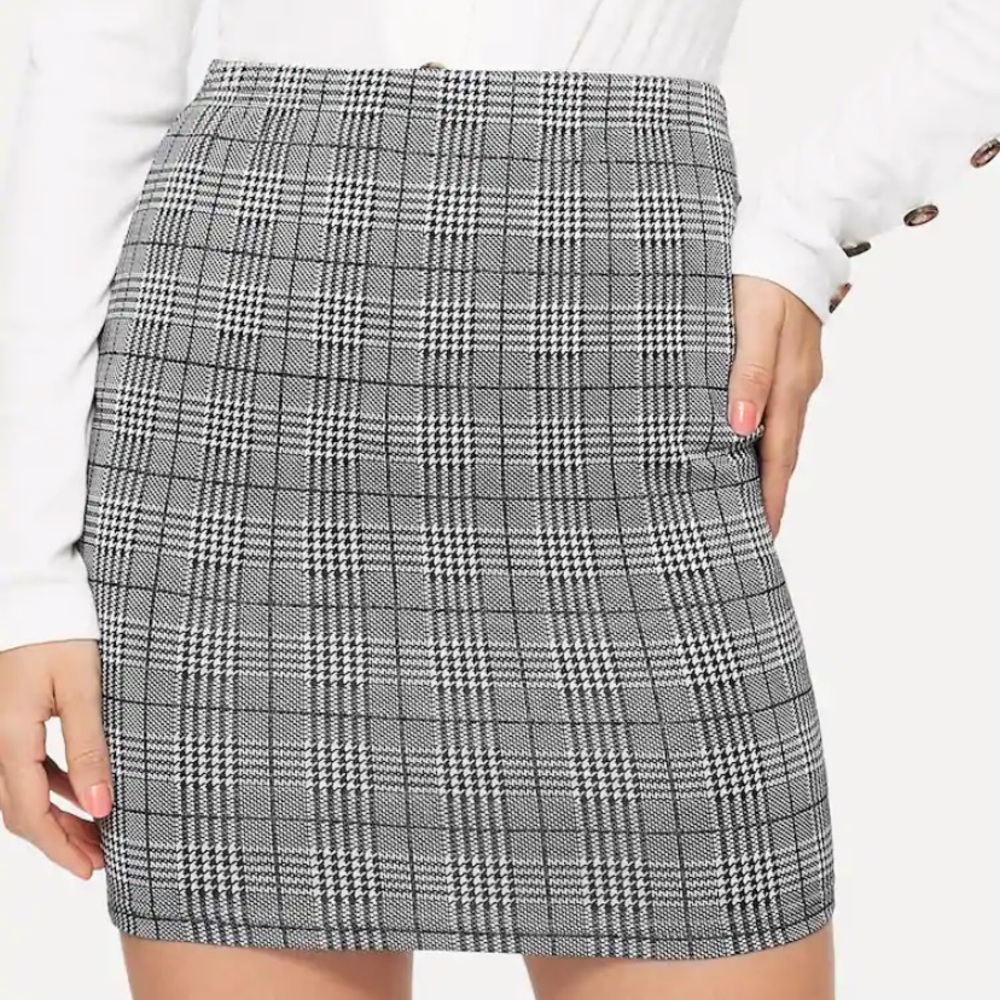 NWOT Plaid Skirt